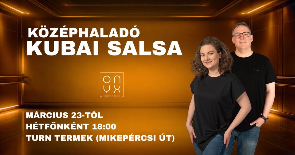 Kubai Salsa – Heti Középhaladó Órák